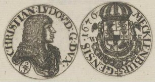 Bildnis des Christianvs Lvdovicvs I., Herzog von Mecklenburg-Schwerin