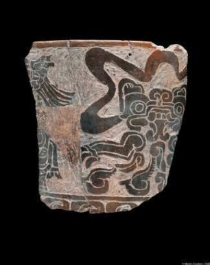 Fragment eines Tongefäßes