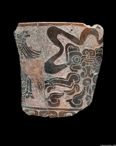 Fragment of a clay vessel