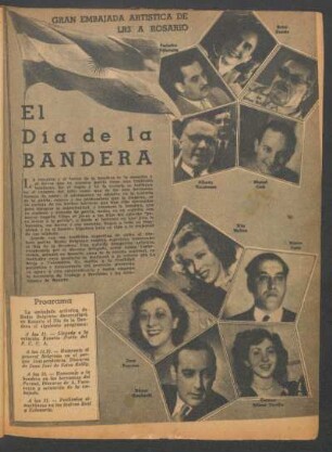 El Día de la Bandera : Gran embajada artística de LR3 a Rosario