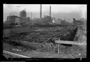 Bau Me 4 Dampfkesselhaus, Me 5 Elektrische Zentrale, Me 8 Kompressorenanlage, Me 15 Hauptwerkstätte, Me 21 Kessel- und Rohrschmiede, Me 43 Wasserturm