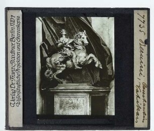 Bernini, Die Vision des Kaisers Konstantin