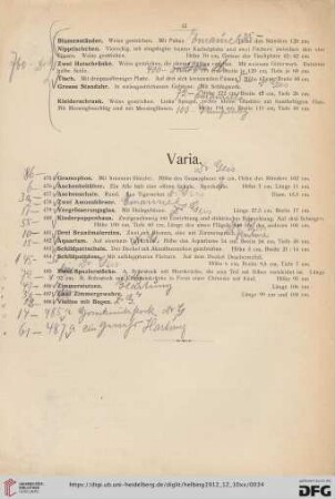 Varia (Nr. 475-488)