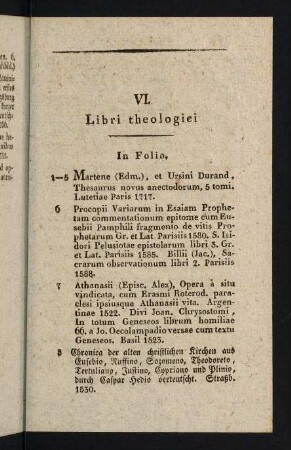 219-230, VI. Libri theologici