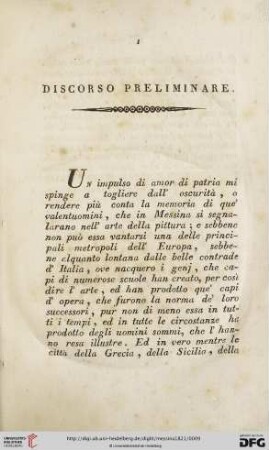 I-XXXVI Discorso Preliminare