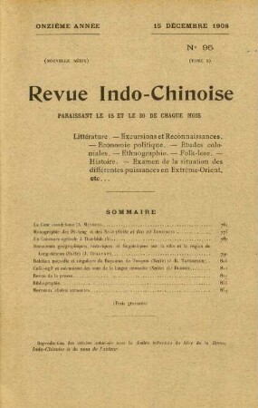 15 Décembre 1908. No 95
