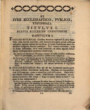 Lineae iuris ecclesiastici et theologiae pastoralis iuxta decempedam Germaniae ac Bavariae strictim ductae