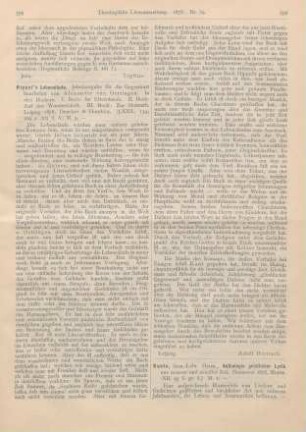 593-594 [Rezension] Hippel’s Lebensläufe. Jubelausgabe für die Gegenwart bearbeitet von Alexander von Oettingen