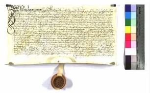 Jörg Zimmermann, Bürger zu Wiesensteig, verkauft an Graf Rudolf zu Helfenstein ein Viertel Seewiesen um 106 Gulden.