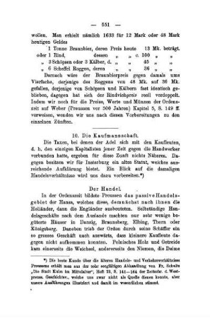 10. Die Kaufmannschaft