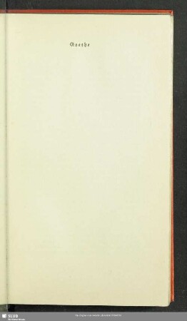 Goethe
