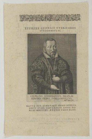 Bildnis des Georgivs Everhard