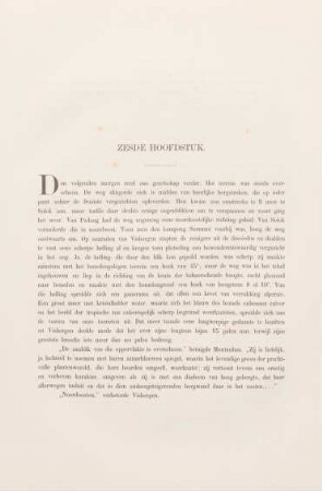 Zesde hoofdstuk