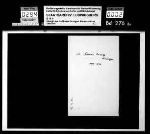 Exner, Rudolf; Chorsänger (Bass); ausgesch.: 1874