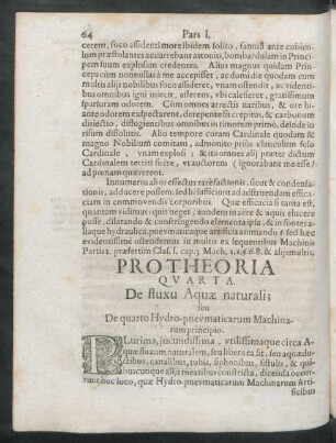 Protheoria Quarta.