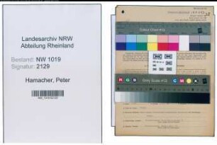 Entnazifizierung Peter Hamacher , geb. 08.07.1898 (Gastwirt)