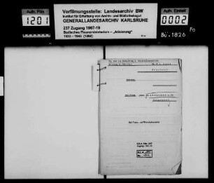 Firma J. K. Marx, Rohtabake in Bruchsal jetzt Fa. Stricker & Co. in Bruchsal