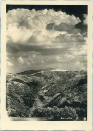 Blick auf den Feldberg (1500 m)