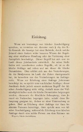 Zur Geschichte der falschen Anschuldigung