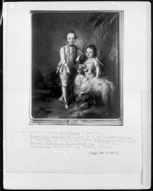 Friedrich Ludwig Christian Graf zu Solms-Laubach und seine Schwester