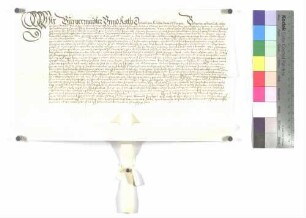 Schuldbrief der Stadt Esslingen gegen das Predigerkloster