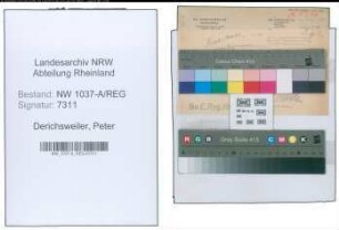 Entnazifizierung Peter Derichsweiler , geb. 26.08.1904 (Rechtsanwalt)