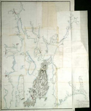WHK 29 Nordamerikanische Kriege von 1775-1782: Plan von Rhode-Island