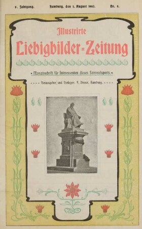 8. Jahrgang. Hamburg, den 1. August 1903. No. 8.