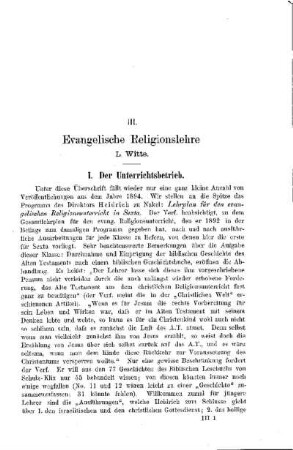 Evangelische Religionslehre