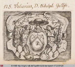 Wappen des Adolph Gottfried Volusius