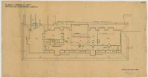 Fischer, Theodor; Wiesbaden; Museum - Bauteil B V. (Grundriss)