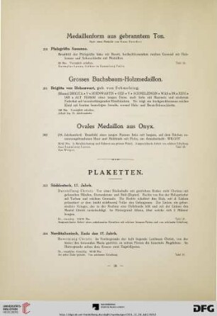 Plaketten (Nr. 203-204)