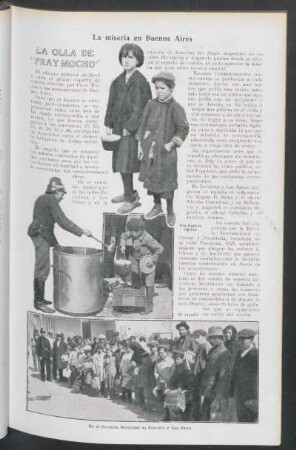 La olla de "Fray Mocho" : La miseria en Buenos Aires