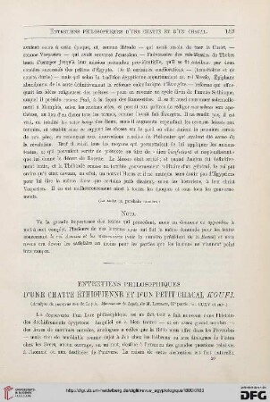 1: Entretiens philosophiques d'une chatte éthiopienne et d'un petit chacal Koufi, [2] : (Analyse du papyrus 384 de Leyde ...)
