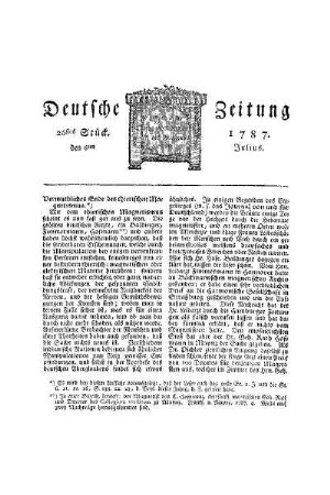 Vermuthliches Ende des thierischen Magnetismus