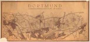 Bebauungsplan Dortmund: Generalbebauungsplan 1:10000, oberes Drittel