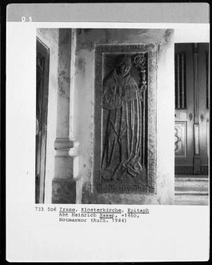 Epitaph für Abt Heinrich Esseler