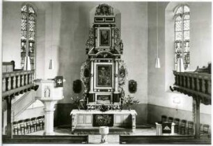 Königsbrück. Hauptkirche Altar Vollbild