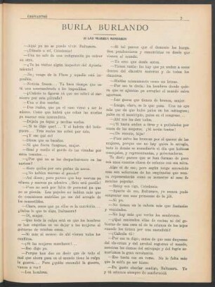 Burla burlando : Si las mujeres mandasen!