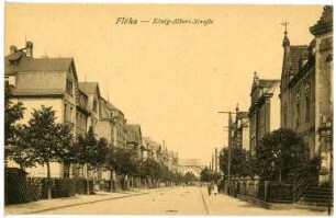 Flöha. König - Albert - Straße