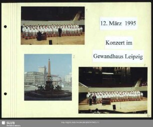 Konzert des Bergsteigerchores im Gewandhaus (Bilder 1 und 3) : Dirigent: Werner Matschke, Piano: Karl-Heinz Hanicke