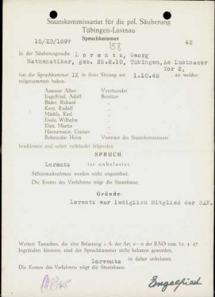 Lorentz, Georg