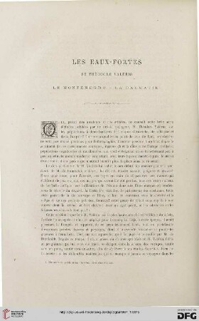 22: Les eaux-fortes de Théodore Valério : le Montenegro, la Dalmatie