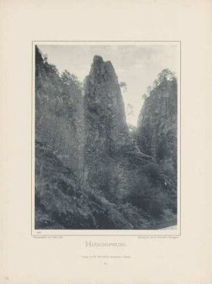 "Hirschsprung" im Höllental (Schwarzwald)