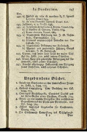 Ungebundene Bücher