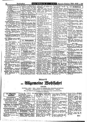 Allgemeine Wohlfahrt