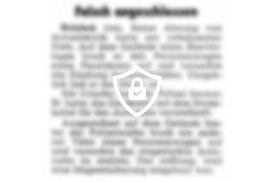 Falsch angeschlossen