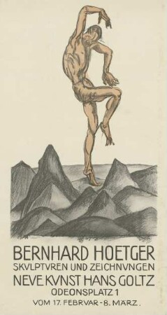 Bernhard Hoetger Skulpturen und Zeichnungen. Neue Kunst Hans Goltz