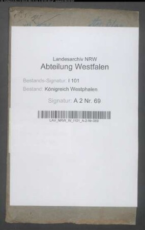 Armenfonds der aufgehobenen Stifte in Paderborn