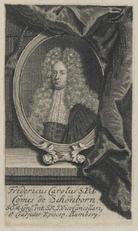 Bildnis des Fridericus Carolus de Schönborn